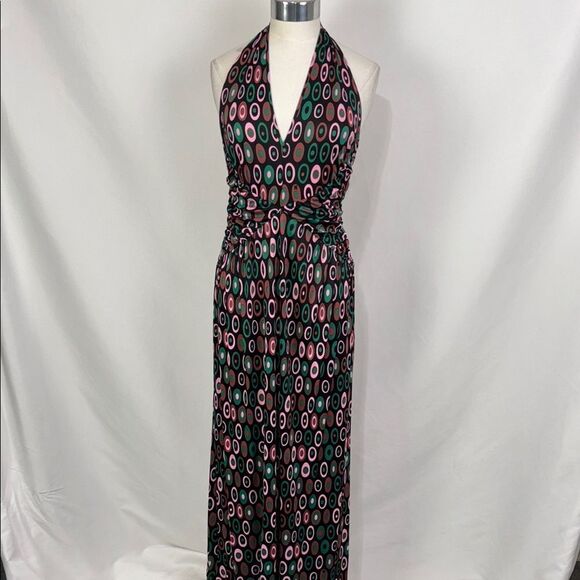 Missoni Halter Neck Multicolor Maxi Dress - Picture 1 of 15
